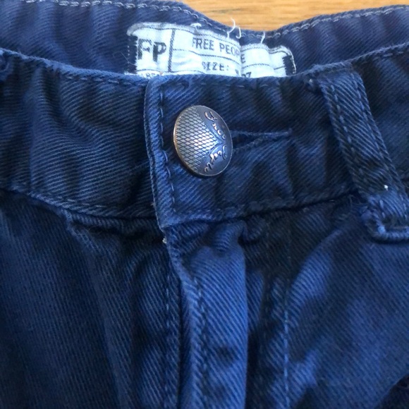 Free People Jean Shorts - Picture 3 of 5